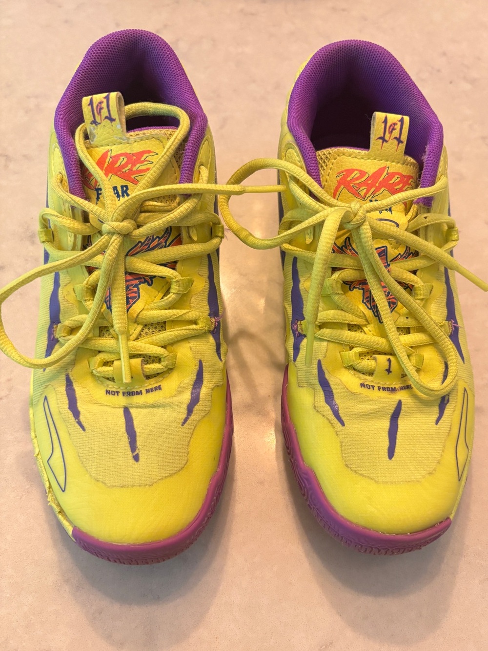 PUMA x LaMelo Ball MB.03 Spark Melo Basketball Shoes - Boys Size 3